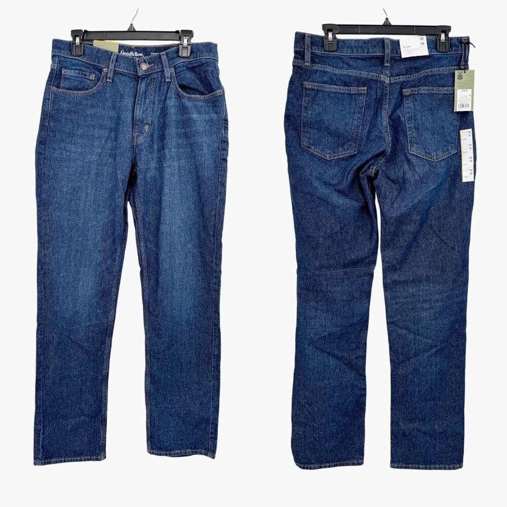 NEW Goodfellow & Co Mens Straight Leg Jeans - Brooks - Size 32x32